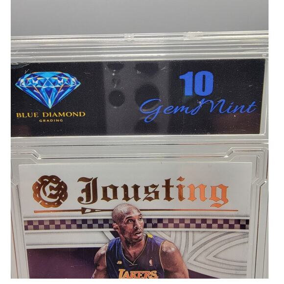 2016 Panini Excalibur Jousting-Left 27 Kobe Bryant BDG 10 Gem Mint Insert - Picture 3 of 4